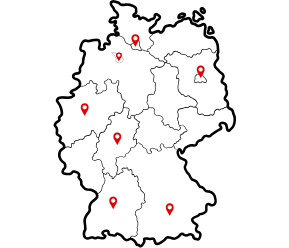 GUS Hotelservice map